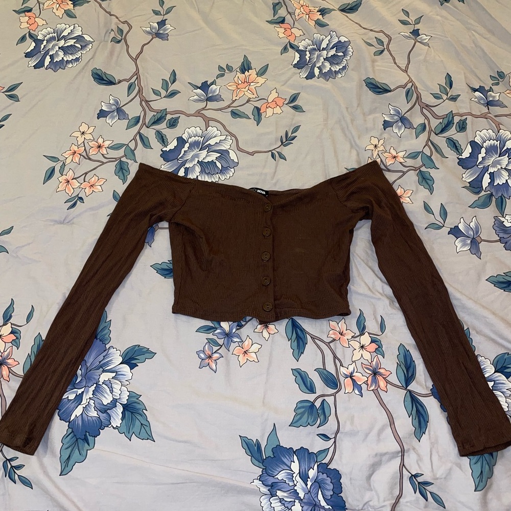 🤎 Brown Crop Top